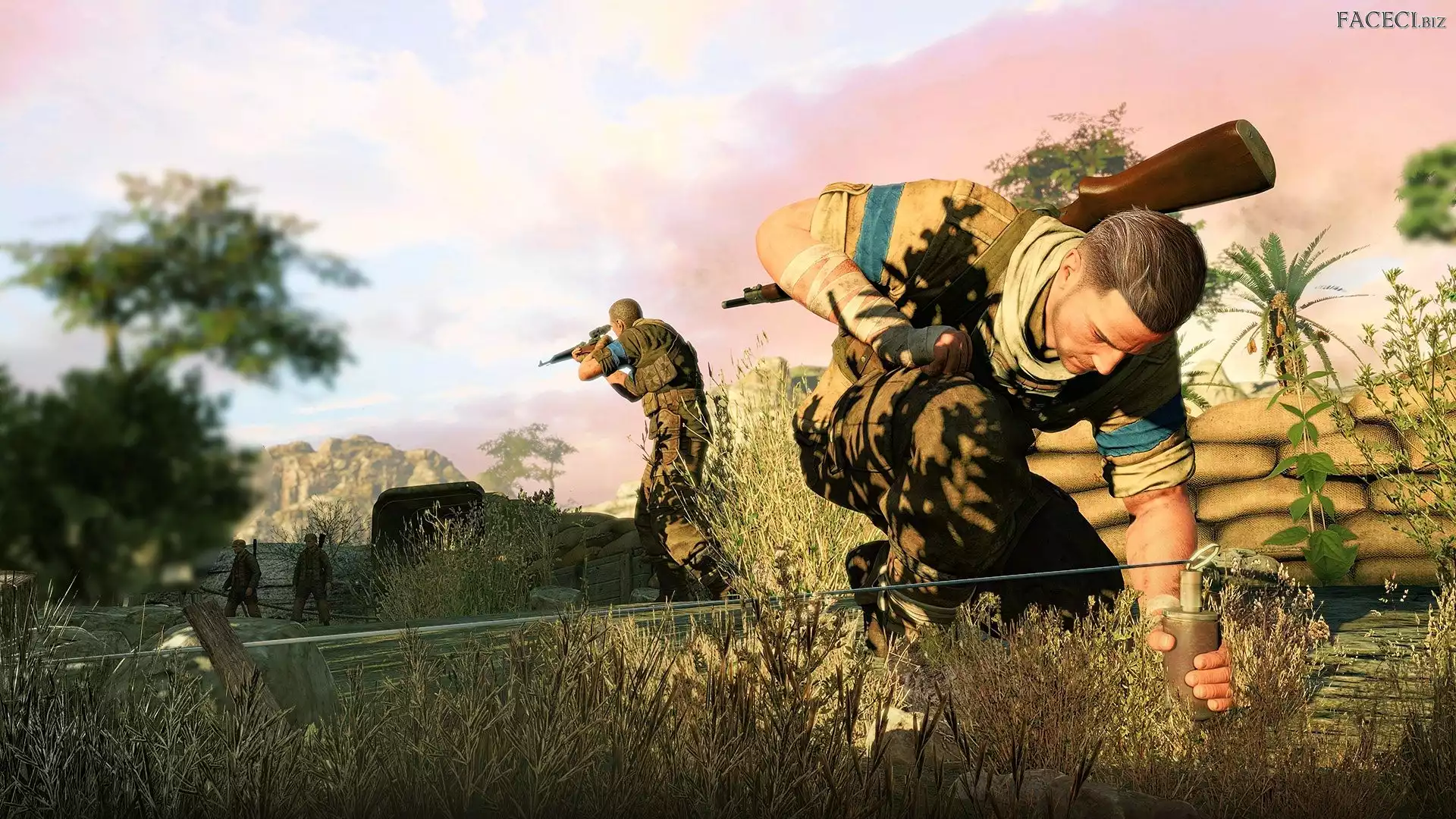 Sniper Elite 3: Afrika, Zasadzka, Gra, Żołnierz