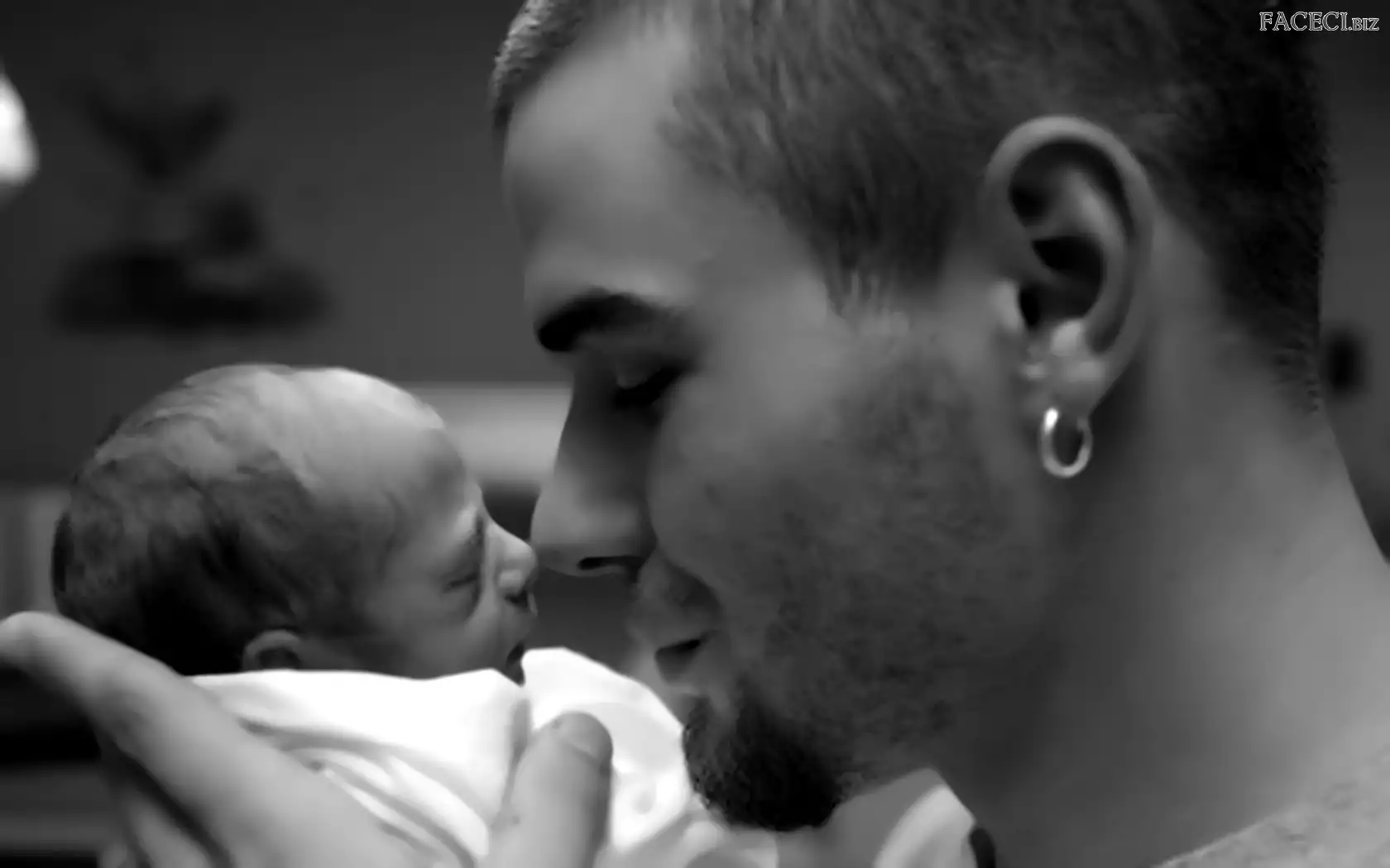 Niemowlę, Dziecko, Mężczyzna, Miłość