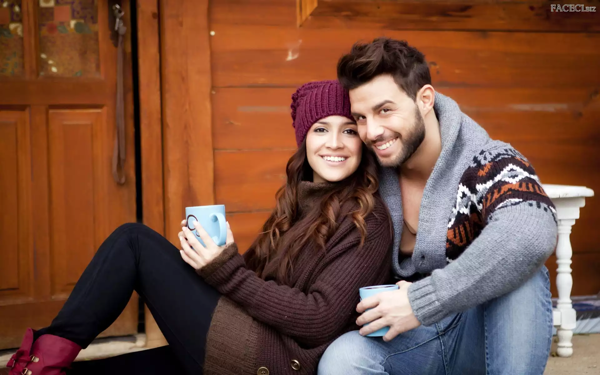 Uśmiech, Twarz, Para, Człowiek, Miłosne